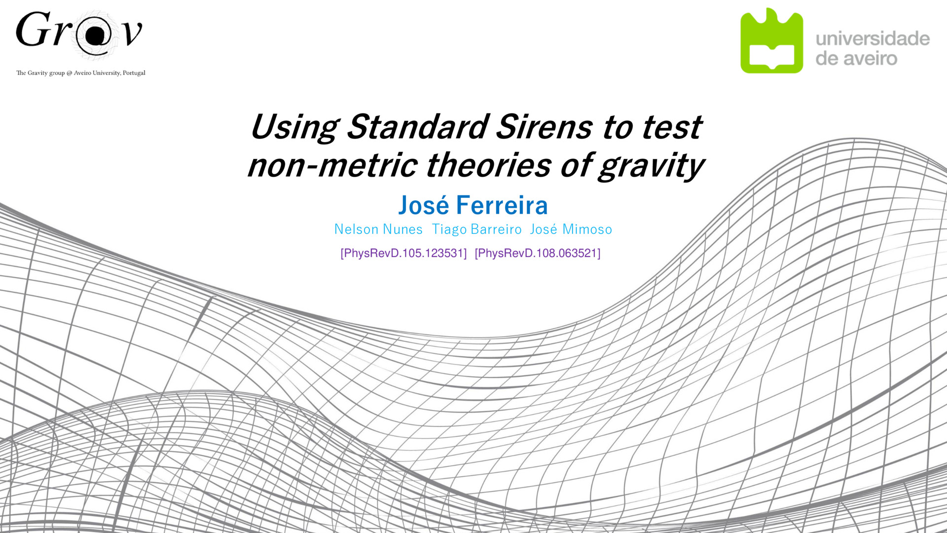 Using Standard Sirens to Test Non-Metric Theories of Gravity